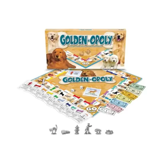Late For The Sky Golden-Opoly&trade; Board Game {1}
