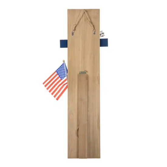 Glitzhome&reg; 36" Patriotic Americana Uncle Sam Porch D&eacute;cor {8}