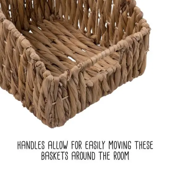 Honey Can Do Natural Wicker Asymmetrical Storage Baskets, 2ct. {5}