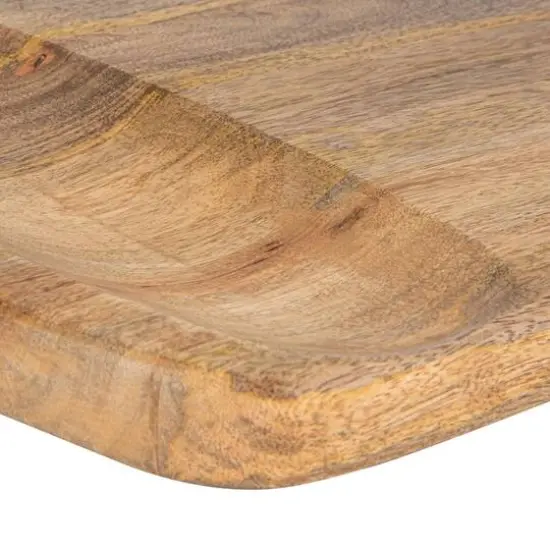 Hello Honey&reg; 18" Natural Culinary Craftsman Mango Wood Cheese & Cutting Board {11}