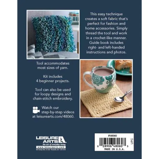 Leisure Arts&reg; Learn to Loop Crochet Book Kit {4}