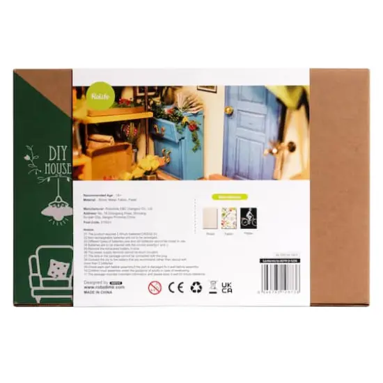 Rolife&reg; Cathy's Flower House DIY Miniature House Kit {10}