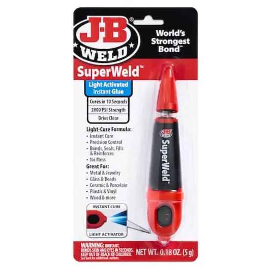 J-B Weld&reg; Superweld&trade; Light Activated Instant Glue {4}
