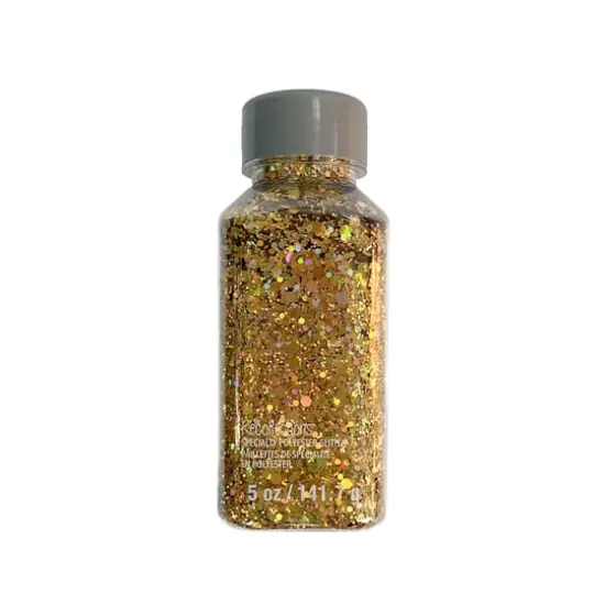 Holographic Gold Specialty Polyester Glitter by Recollections&trade; {1}