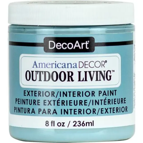 DecoArt&reg; Americana D&eacute;cor&reg; Outdoor Living Paint, 8oz. Poolside {1}
