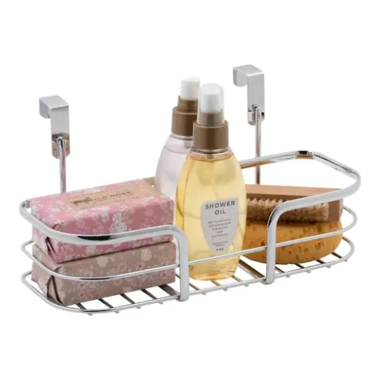 Kitchen Details Small Chrome Over the Cabinet Organizer {3}