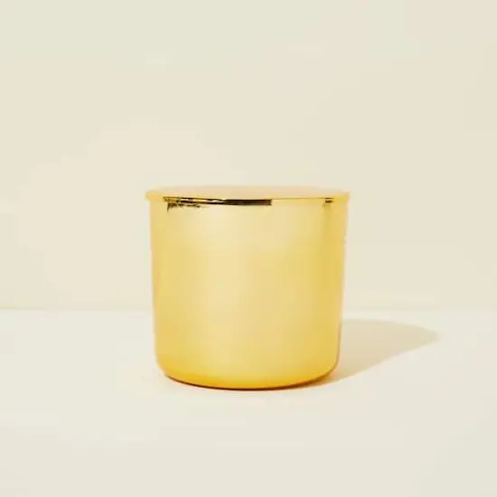 makesy 8oz. Lustrous Gold Aura Vessel + Lid, 12ct. {4}