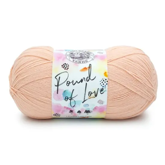Lion Brand&reg; Pound of Love&reg; Yarn Pink Salt {1}