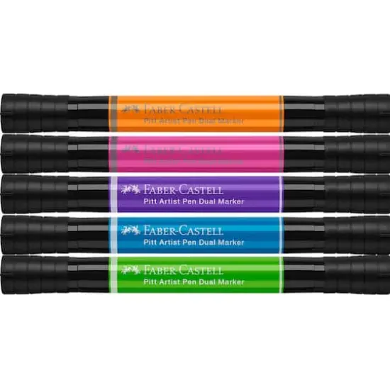 Faber-Castell&reg; Pitt Artist Pen&reg; Dual Markers Rich Tones {4}