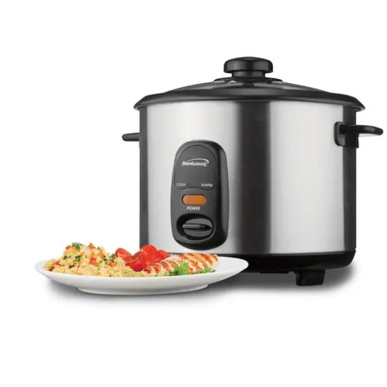 Brentwood 10-Cup Stainless Steel Rice Cooker {3}