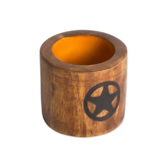 Lone Star Wood Napkin Ring, 6ct. {3}