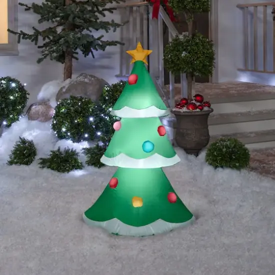 4ft. Airblown&reg; Inflatable Christmas Tree {3}