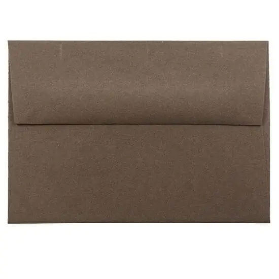 JAM Paper A1 Premium Invitation Envelopes, 50ct. Chocolate Brown {1}