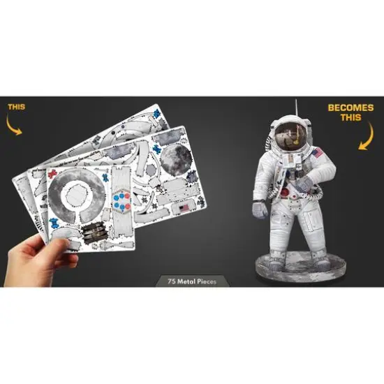 Metal Earth&reg; Premium Series Apollo 11 Astronaut Steel Model Kit {11}