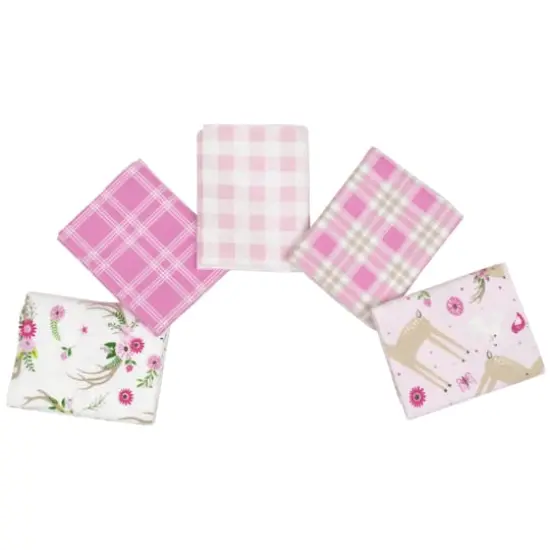 Fabric Editions Little Feet Boutique&trade; Wild & Free Cotton Fabric Bundle {3}