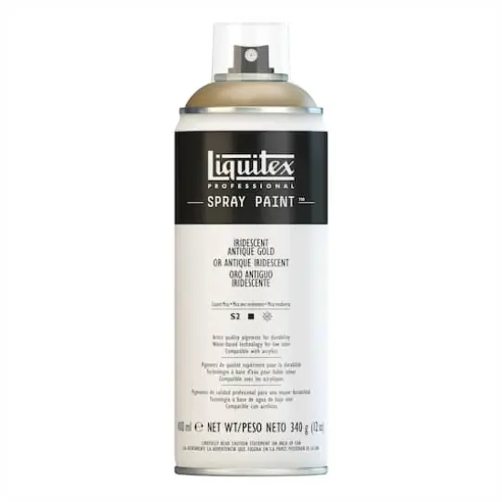 Liquitex&reg; Professional Spray Paint 0237 Iridescent Antique Gold {1}