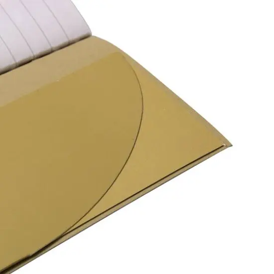 JAM Paper Glitter Kraft Pocket Journal, 2ct. Gold {7}