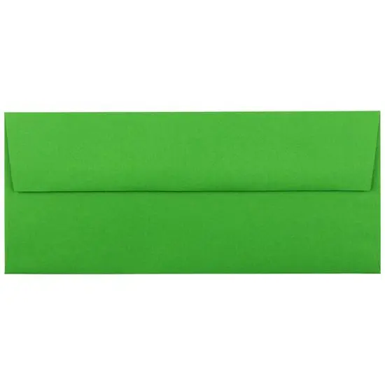 JAM Paper#10 Business Bright Hue Recycled Envelopes, 50ct. Sea Blue {2}