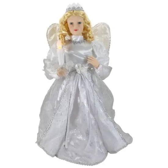 24" Lighted Standing Animated Angel Musical Christmas Figure {1}