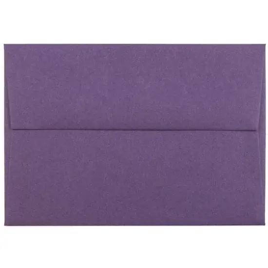 JAM Paper A7 Blank Greeting Cards & Envelopes, 100ct. Dark Purple {4}