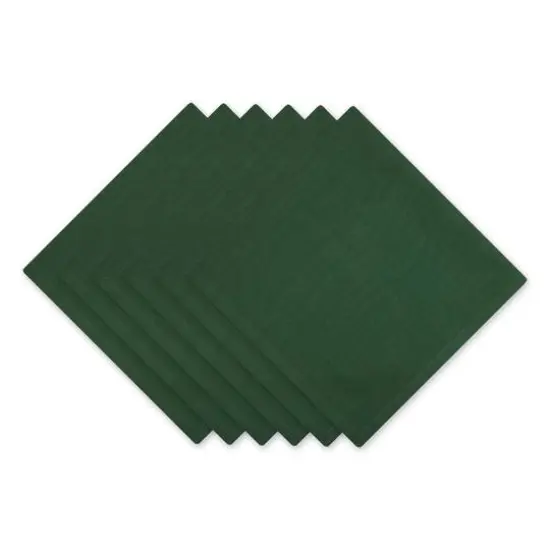DII&reg; Oversized Napkin, 6ct. Hunter Green {1}