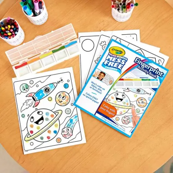 Crayola&reg; Color Wonder&reg; Fingerprint Activity Book {7}