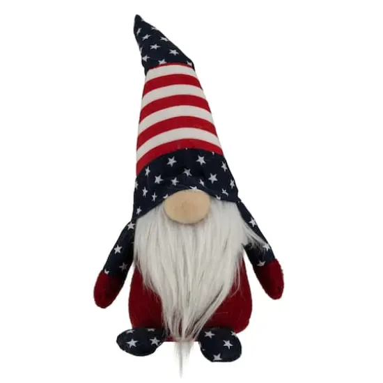 9.5" Patriotic Flag 4th of July Americana Gnome {1}