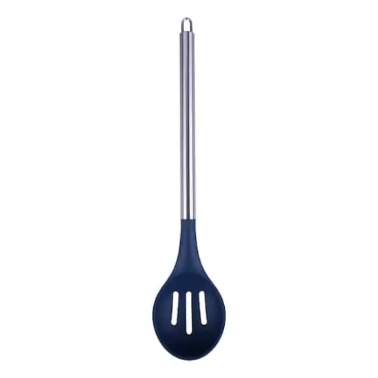 Navy Slotted Spoon by Makery&trade; {1}