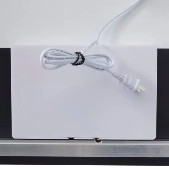 Clear Glass Modern Anti Fog Mirror, 36" x 1" x 28" {7}