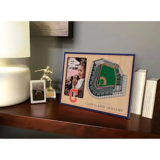 MLB 3D StadiumViews Picture Frame Cleveland Indians {4}