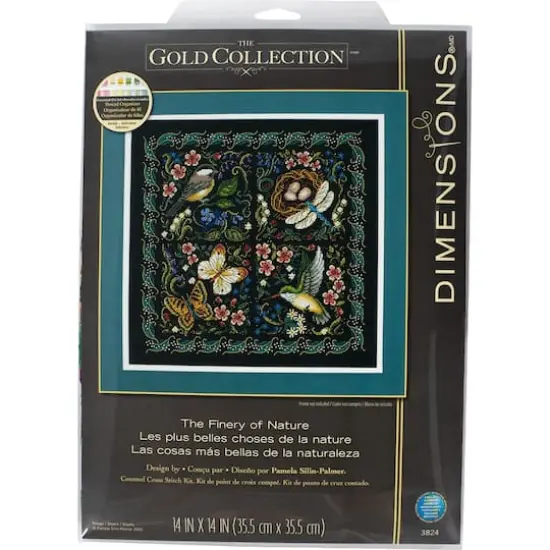 Dimensions&reg; Gold Collection The Finery Of Nature Counted Cross Stitch Kit {1}