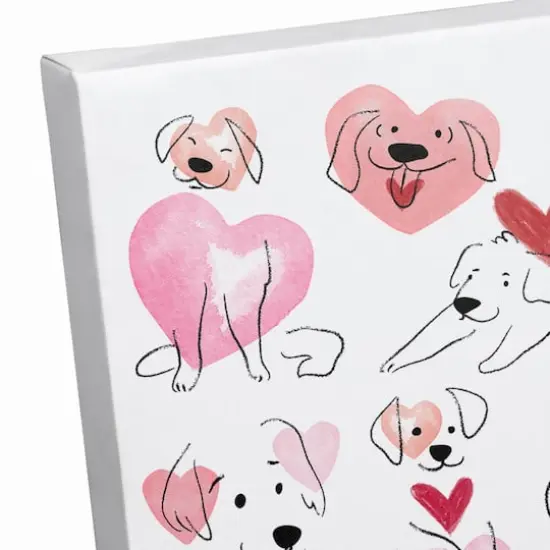 The Best Valentine's Have 4 Legs Canvas Wall Art {4}