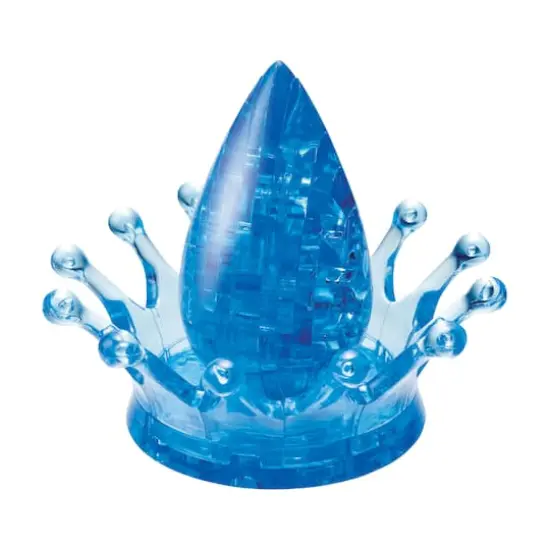 Original 3D Crystal Puzzle&trade; Water Crown 42 Piece Puzzle {1}