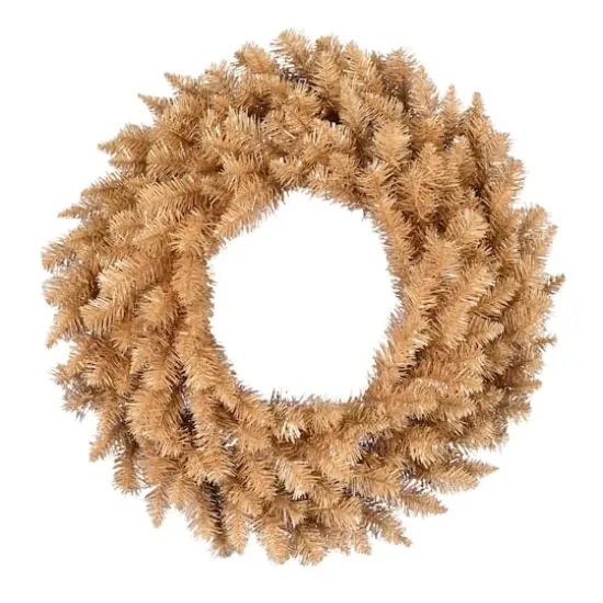 36" Gold Fir Artificial Christmas Wreath {1}