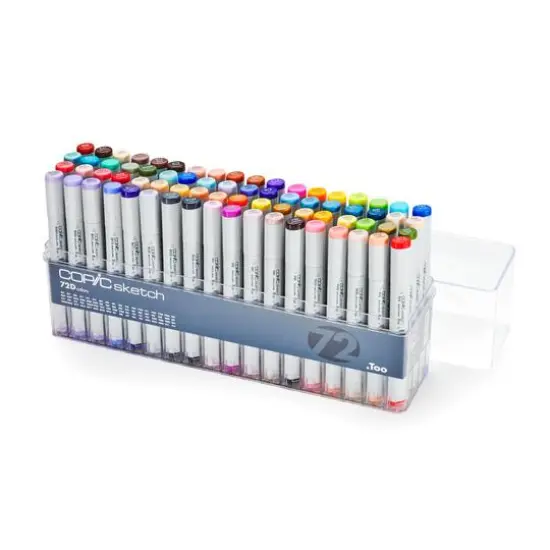 Copic&reg; Sketch Marker Set, 72 Color Set D {1}
