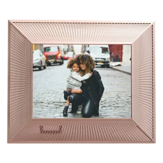 Aura Frames Smith Platinum Rose 12" x 10" Digital Photo Frame {5}