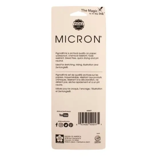 Pigma&reg; Micron&trade; Black Pen Set {9}