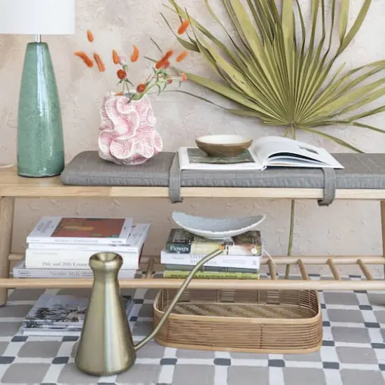 Hello Honey&reg; 11" Brass Finish Stainless Steel Watering Can {3}