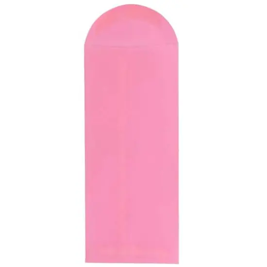 JAM Paper 4.75" x 11" Ultra Pink Business Envelopes, 25ct. {3}