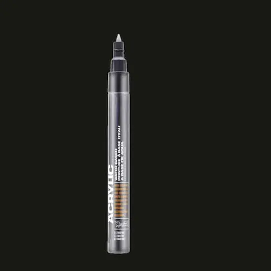 Montana Acrylic Paint Marker, Extra Fine Shock Black {4}