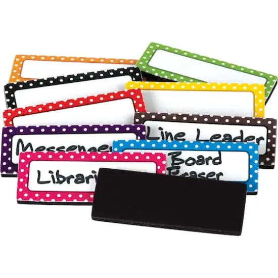 Teacher Created Resources&reg; Polka Dots Magnetic Labels, 2 Packs of 30 {4}