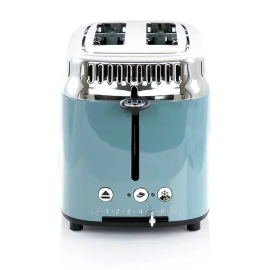 Russell Hobbs Retro Style 2 Slice Toaster Blue {5}
