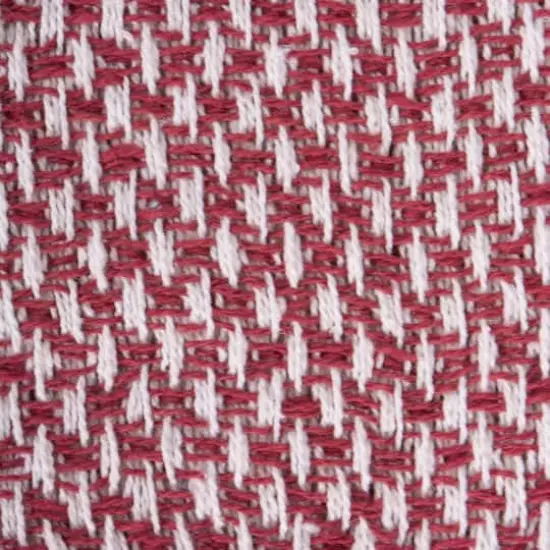 DII&reg; Barn Red Woven Throw {4}
