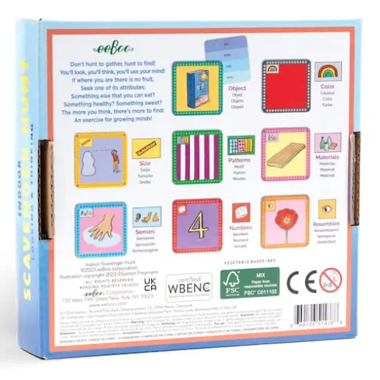 eeBoo Indoor Scavenger Hunt Game {4}