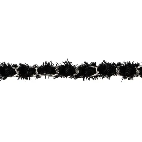 1/2" Chain Denim Belting Trim by Celebrate It&reg; Fashion Mode Black {1}
