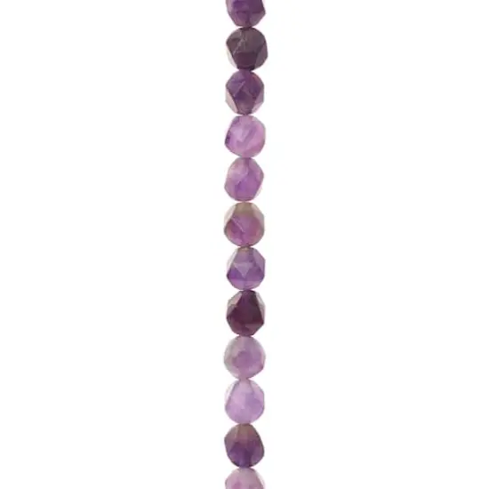 Purple Amethyst Faceted Beads by Bead Landing&trade;, 8mm {1}
