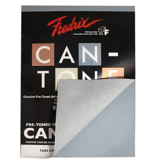 Fredrix Creative Series 9" x 12" Can-Tone Canvas Pad {5}
