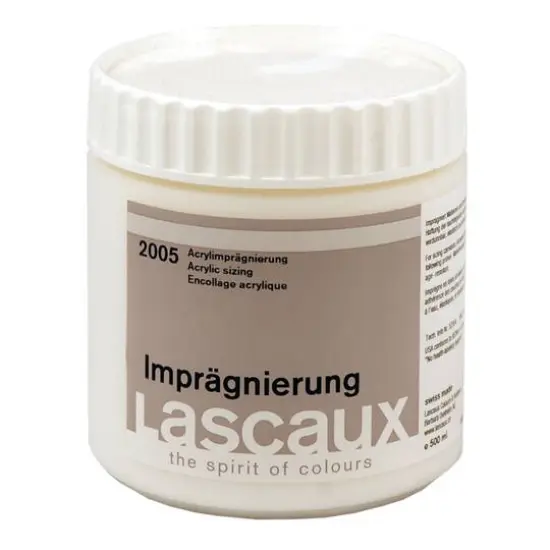 Lascaux Acrylic Sizing & Primer, 500mL {1}