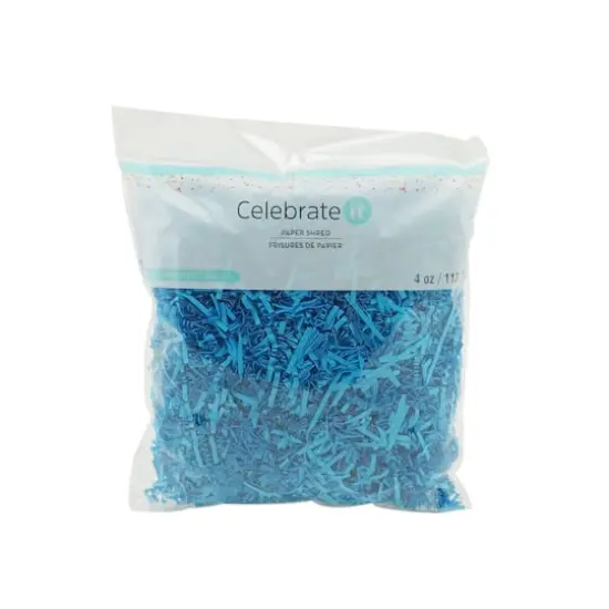 Paper Shred by Celebrate It&trade;, 4oz. Light Blue {4}