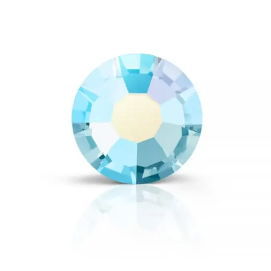 Preciosa MAXIMA SS20 Aurora Borealis Flatback Czech Crystals, 144ct. Aqua Bohemica AB {1}